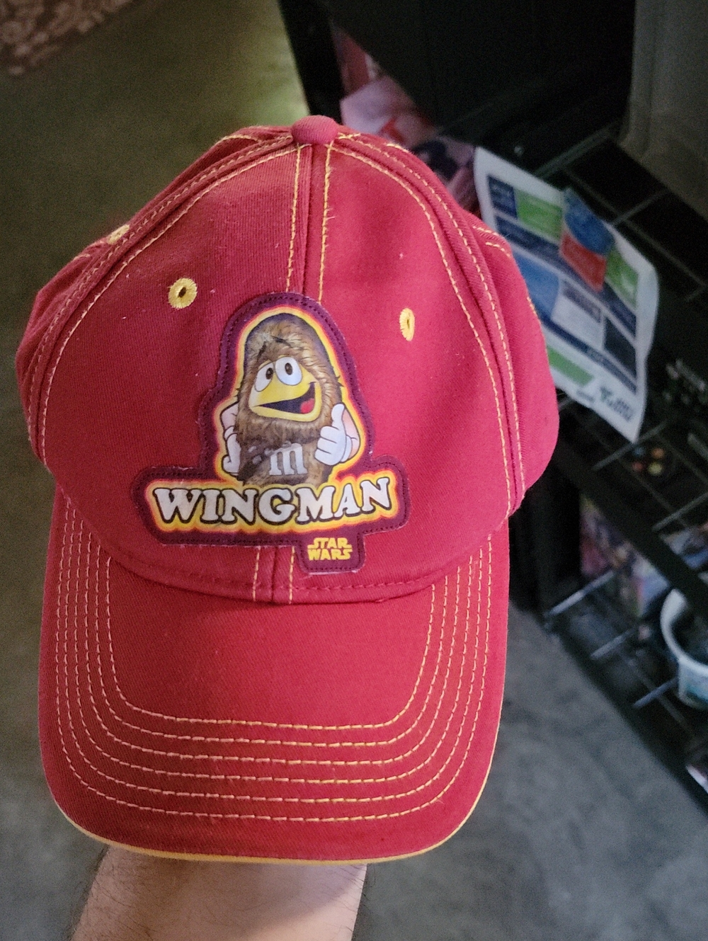 Velcro Back Star Wars & M&Ms Chewbacca Hat